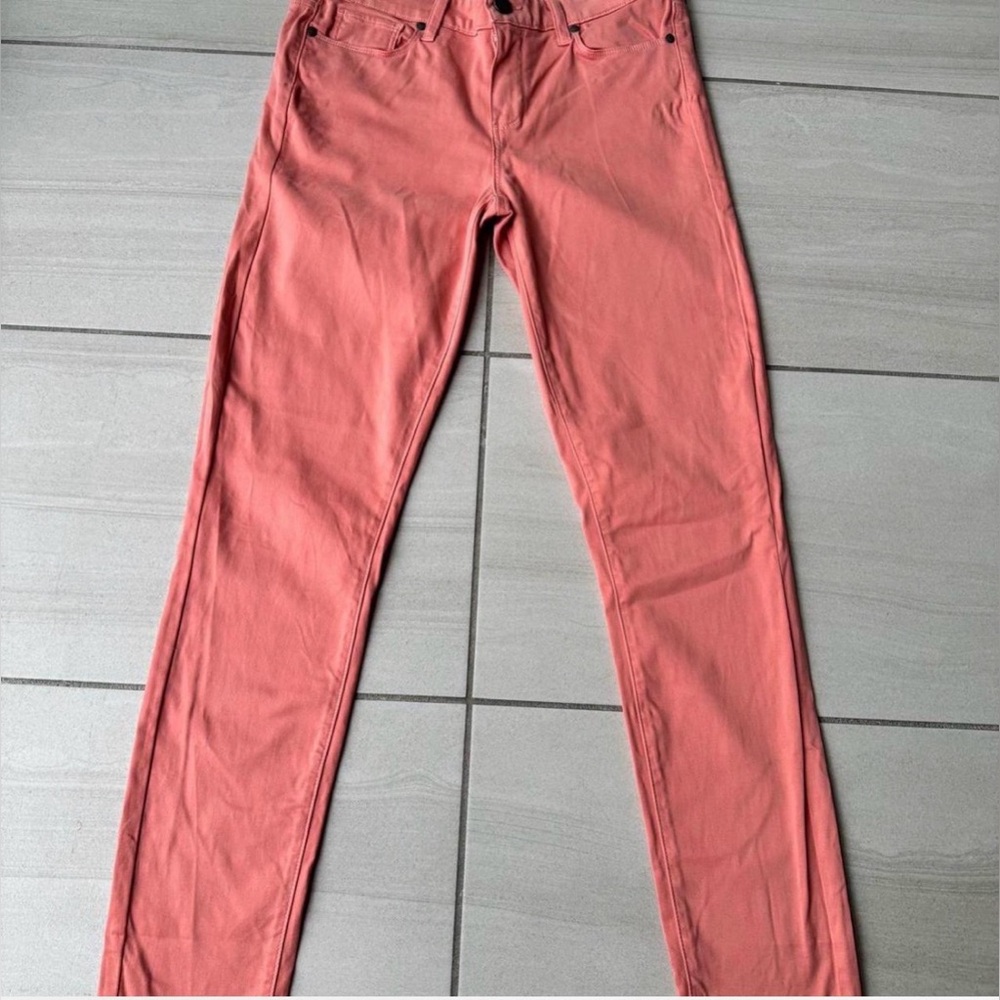 PAIGE Women's Pink Skinny Jeans